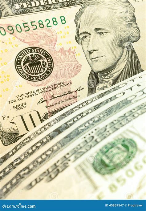10 dollar banknote stock image. Image of investments - 45859547