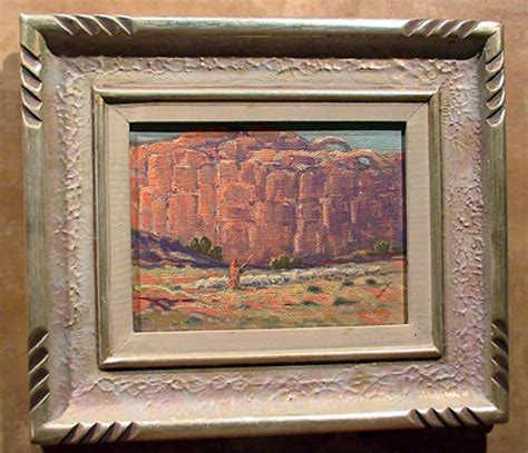 "Red Rock NM" Oil Painting | Shiprock Santa Fe