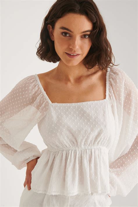 Flowy Blouse White | na-kd.com