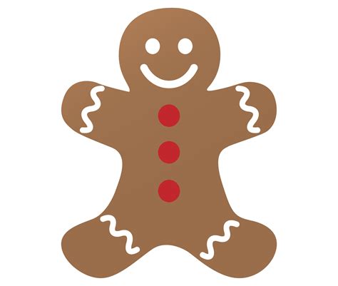 Gingerbread Man Clip Art