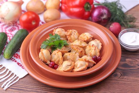 Пельмени жаренные — Белорусская Хата