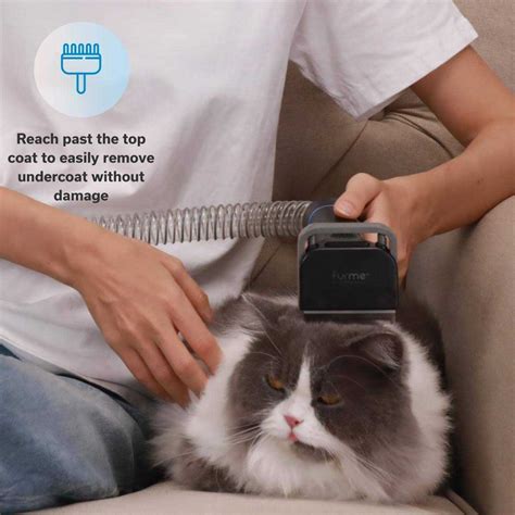 furMe Original Pet Grooming Vacuum Kit, 5 Pet Grooming Tools, Works for ...
