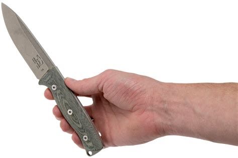 White River Knives Ursus 45 Black & OD Green Linen Micarta bushcraft ...