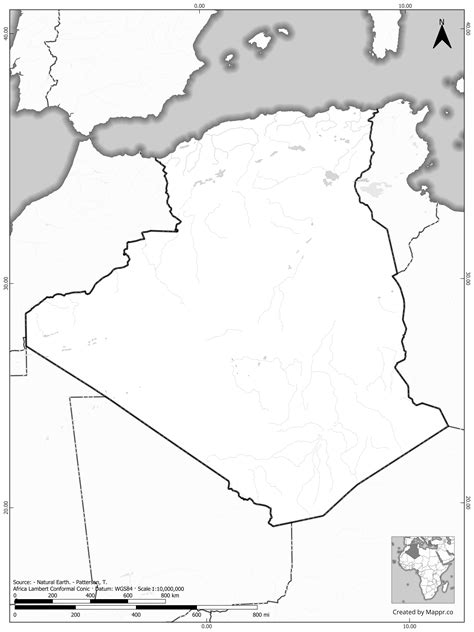 Algeria Maps | Mappr