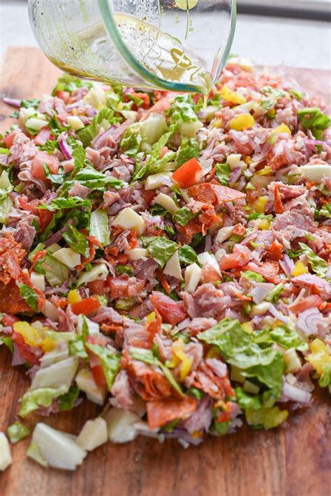 Chopped Italian Sandwich - Recipe Hippie | Recipe | Italian sandwich ...