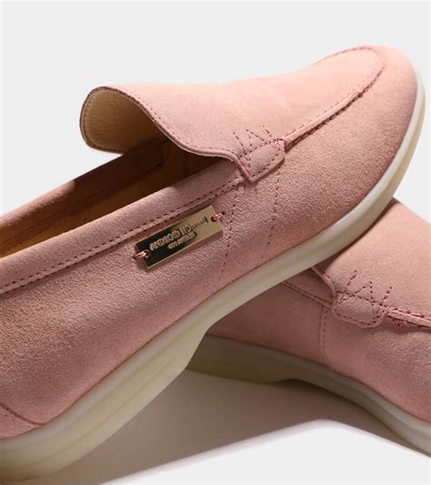 Comporta Loafer | Dusty Pink Suede AHP244-50 en 2024