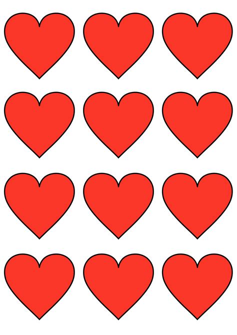 Free Printable Heart Pattern