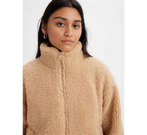 Sherpa Fleece Jacket - Brown | Levi's® US