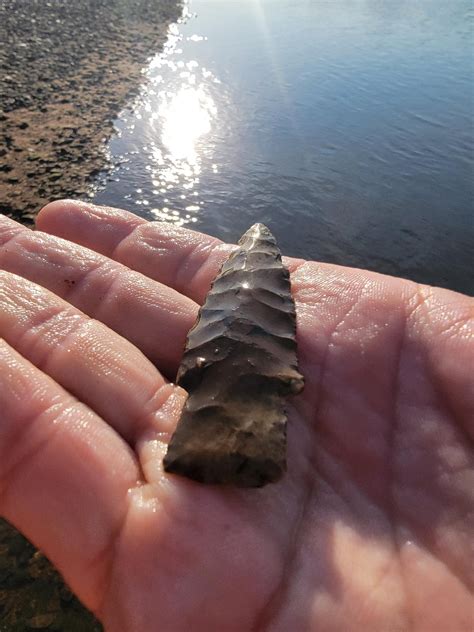 Arrowhead in CO - found in drainage while hunting : r/Arrowheads