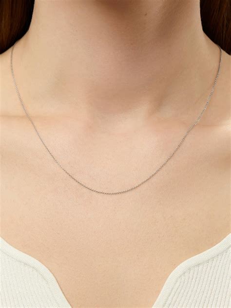 Shop White Gold Chain Necklace | Ana Luisa | Online Jewelry Store At ...