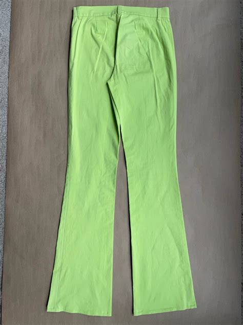 Vintage DOLCE & GABBANA Lime Green PANTS Size: 38 / X… - Gem