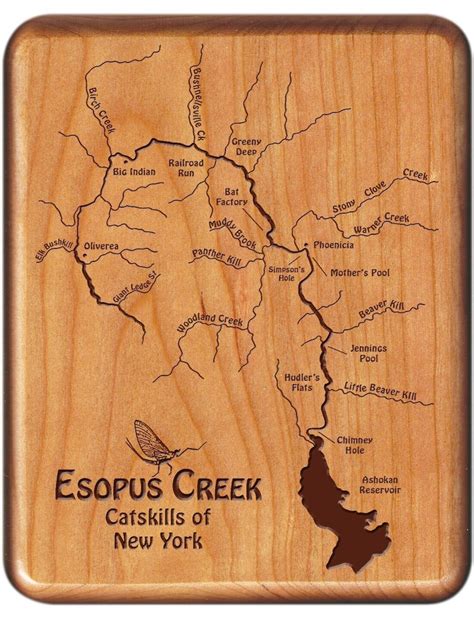 Esopus Creek Fishing Map at Chris Henry blog