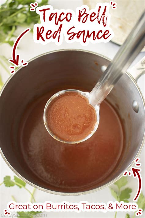 Taco Bell Red Sauce - CincyShopper