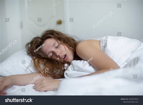 Woman Sleeping Mouth Open