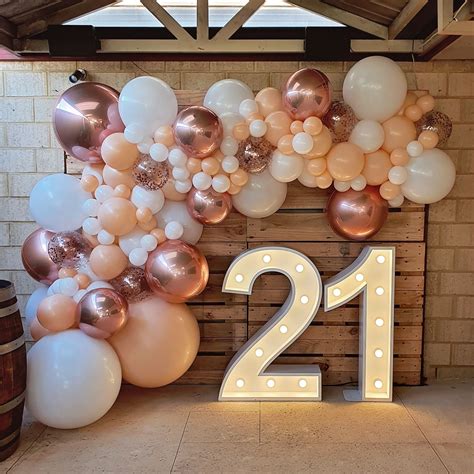 21st Birthday Party Decor, 21st Birthday Balloons, 21st Party ...
