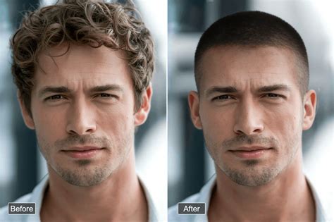 Free Buzz Cut Filter Online Tool – Virtual Haircut Generator for Men ...