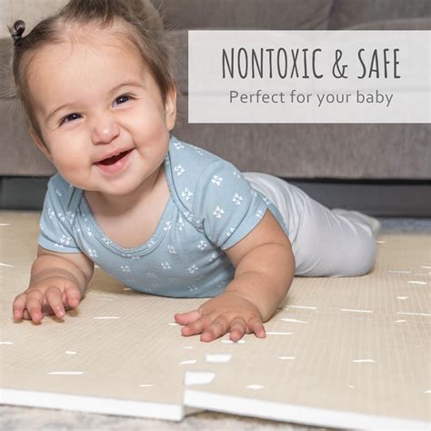 Snapklik.com : Stylish 5.6 X 4 Ft Soft Foam Baby Play Mat - Safe