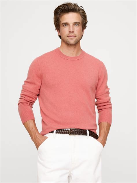 Cashmere Crew-Neck Sweater | Banana Republic