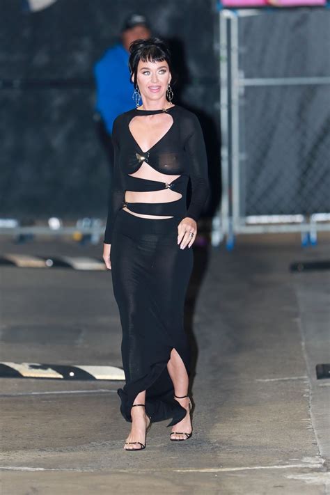 Katy Perry Outside Kimmel Live in LA 02/12/2024 • CelebMafia