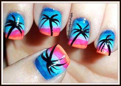 summer nails for beach vacation Nails summer holiday nail acrylic ...