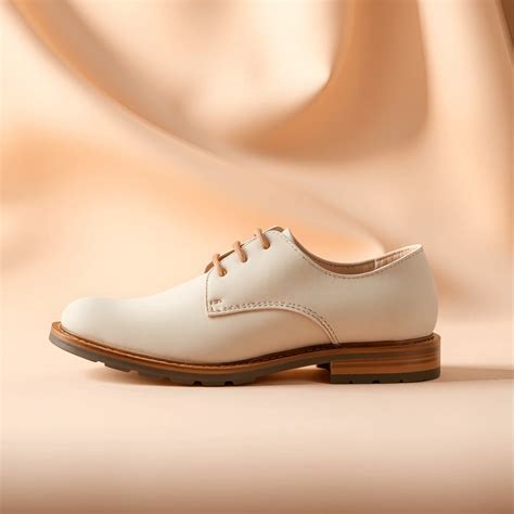 Minimalist White Dress Shoe - Free Download - AI Scribbles