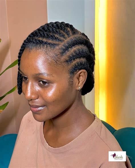 23 Cute Flat Twist Hairstyle Ideas | ThriveNaija in 2025 | Flat twist ...