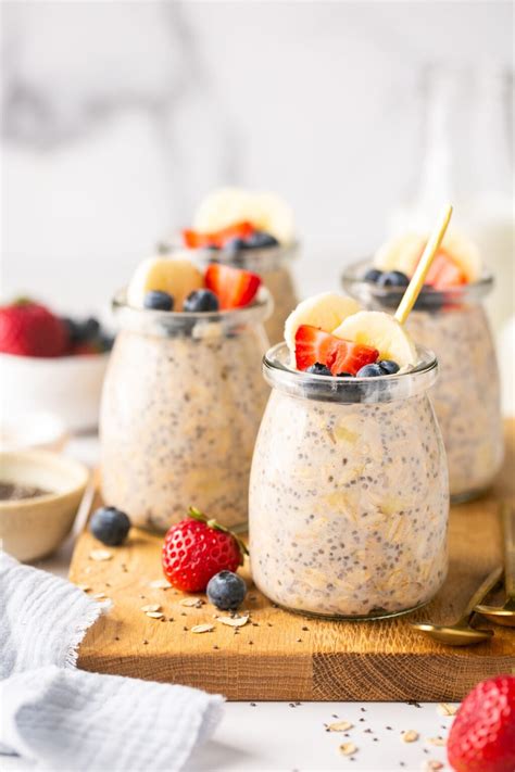 High Protein Healthy Overnight Oats Recipe at Delbert Sanders blog