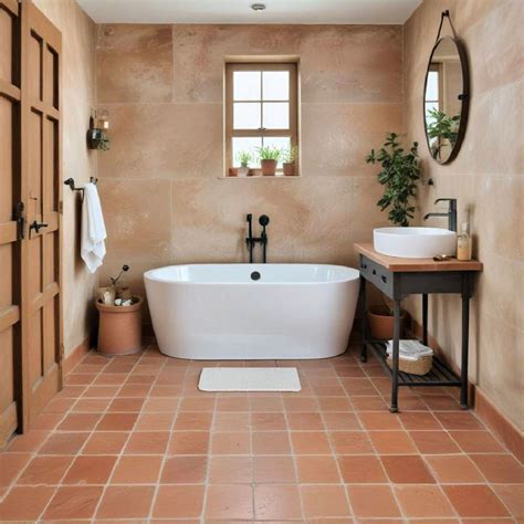 25 Terracotta Bathroom Ideas To Follow