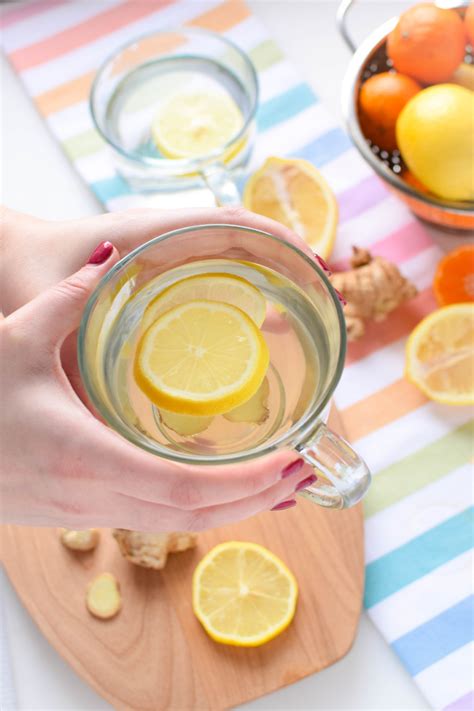 Honey, Ginger, Warm Lemon Water Recipe + Benefits » Emily Kyle, MS, RDN
