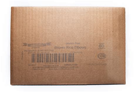 Bulk Brown Rice Elbows - Pastariso Foods