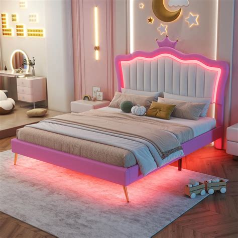 Bed Frame Pink
