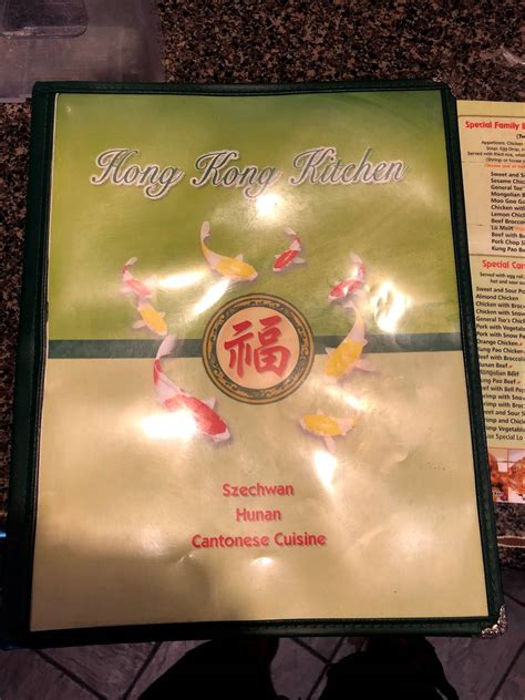 Menu at Hong Kong Kitchen restaurant, Casa Grande