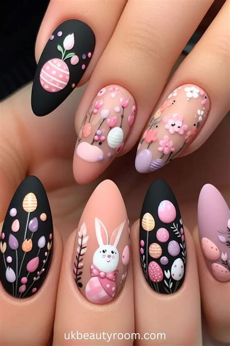 25 Adorable Easter Nail Designs for Spring 2025 | Easter nails, Easter ...