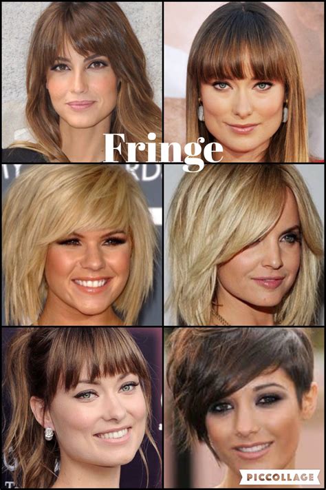 Fringe | Heart shaped face hairstyles, Face shape hairstyles, Hair cuts