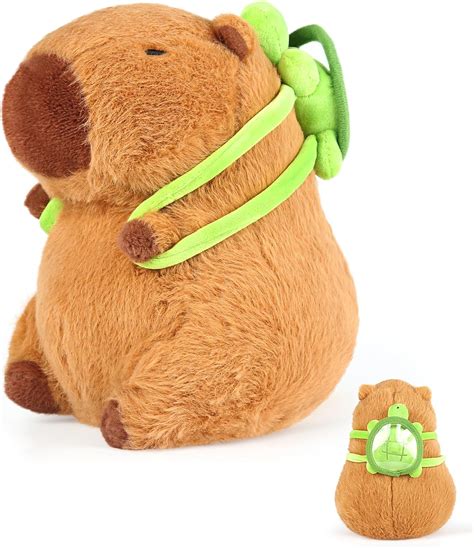 Capybara Plush, Cute Plush Cartoon Capybara Rodent Plush Toy Capybara ...
