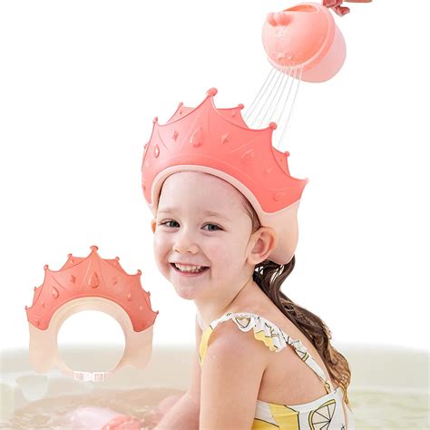 Baby Shower Cap, Adjustable Children Shower Cap Shield, Visor Hat Eyes ...
