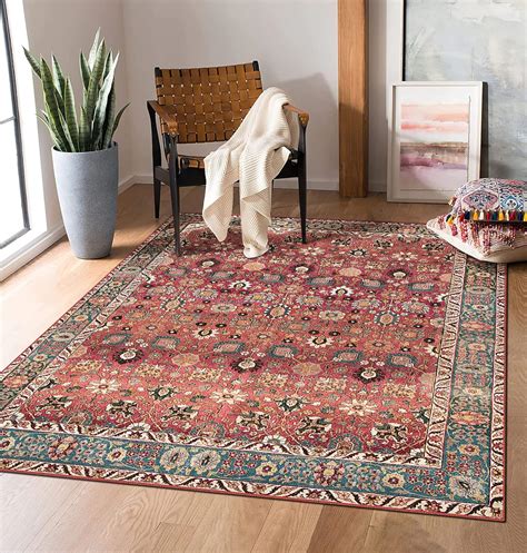Amazon.com: Vivorug Washable Rug, Ultra Soft Area Rug 5x7, Non Slip ...