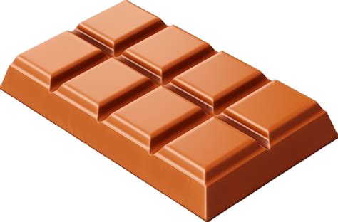 ai generado chocolate bar con caramelo relleno png 34616982 PNG