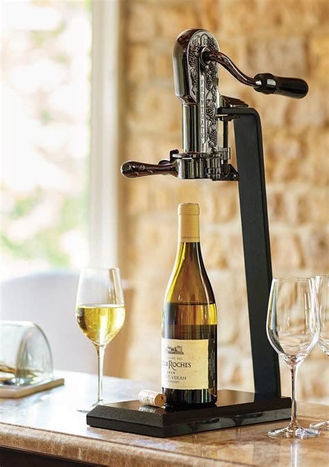 Granite Base Wine Opener | Frontgate | Wine opener, Wine, Wine bottle