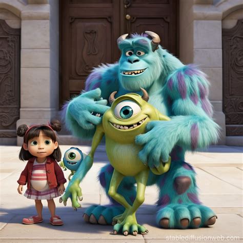 Monster Inc Image Sequence | Stable Diffusion Online