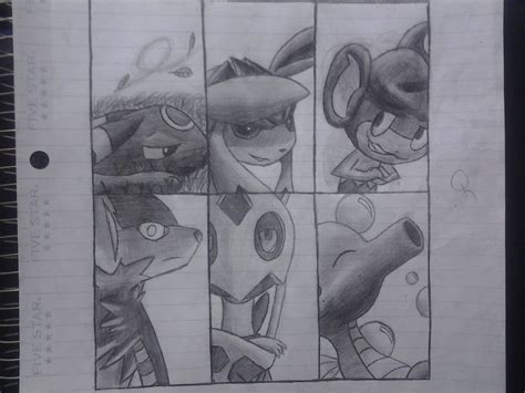 Lonely nature is such a sad life. Team drawing requested by ...