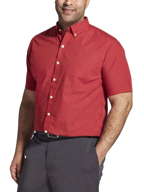 Mens Big And Tall Red Dress Shirt at Lola Logan blog