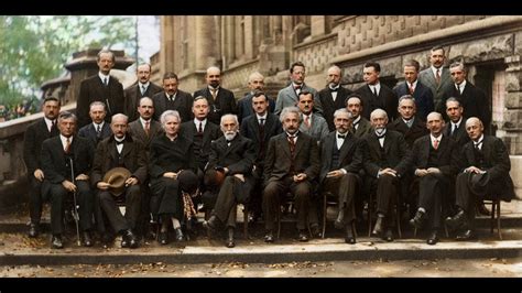 The Solvay Conference, probably the most intelligent picture ever taken ...