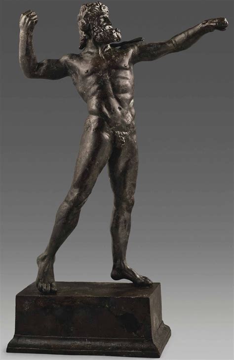 A GREEK BRONZE ZEUS KERAUNIOS, HELLENISTIC PERIOD, CIRCA 150-50 B.C ...