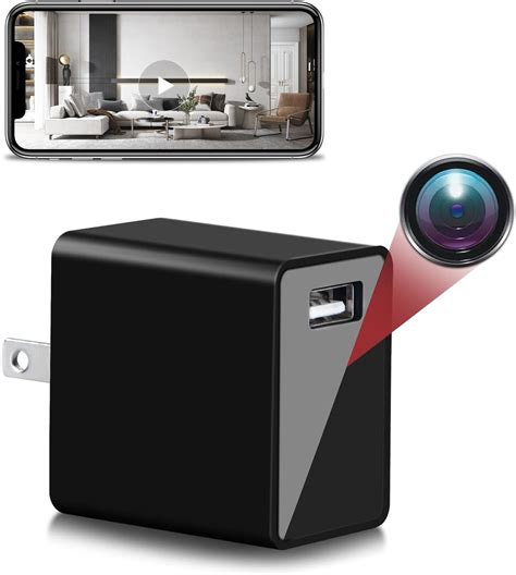 Amazon.com: ZDO Small Spy Camera Hidden Camera, 4K Spy Camera Hidden Camera, HD 1080P Wireless ...