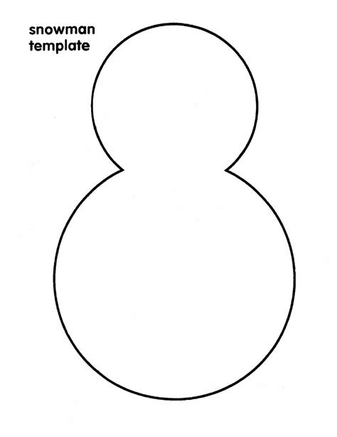 Free Printable Snowman Patterns