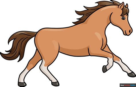 14 Easy Horse Drawing Tutorials for Kids