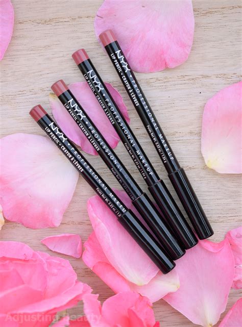 Review: NYX Slim Lip Pencils - Nude Pink, Natural, Peekaboo Neutral ...