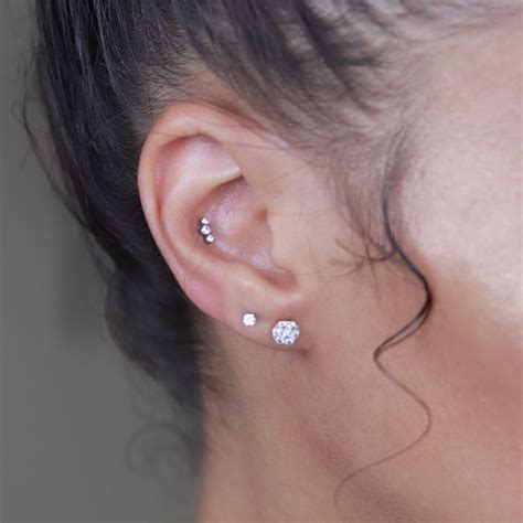 Pin by Hali Czuchro on Peircings in 2023 | Ear piercings conch, Ear piercing studs, Piercings ...