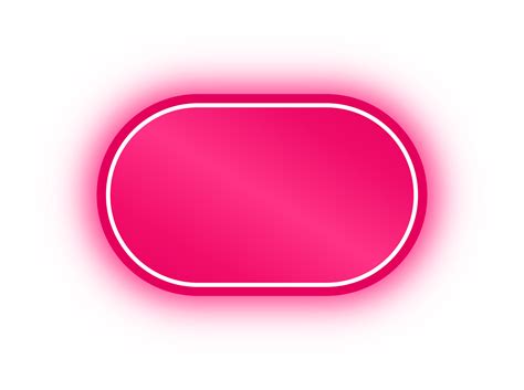 Neon Pink Rounded Rectangle Banner, Neon Rounded Rectangle 10974739 PNG